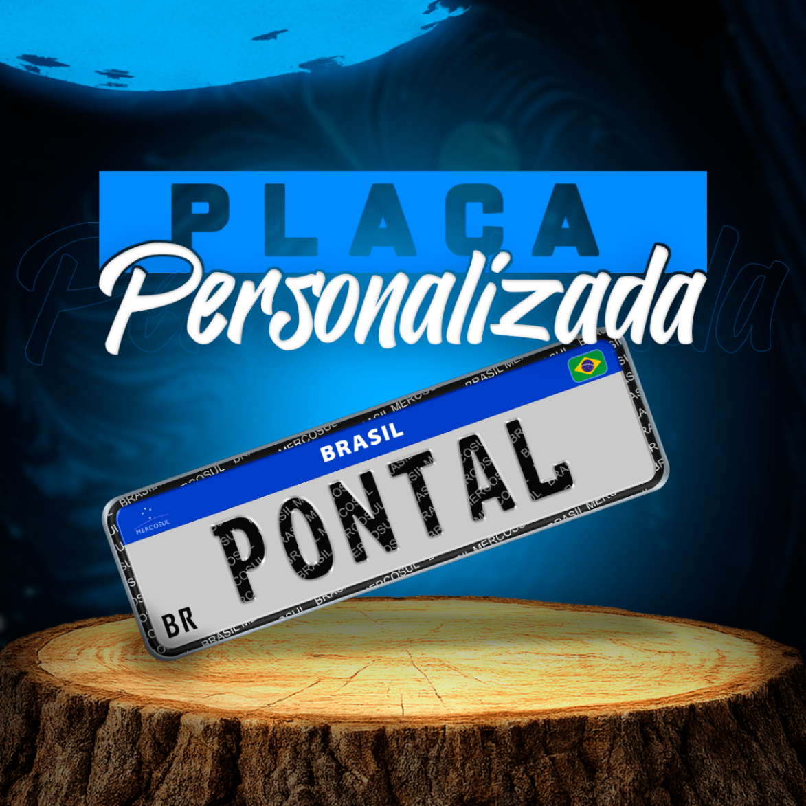 Placa personalizada