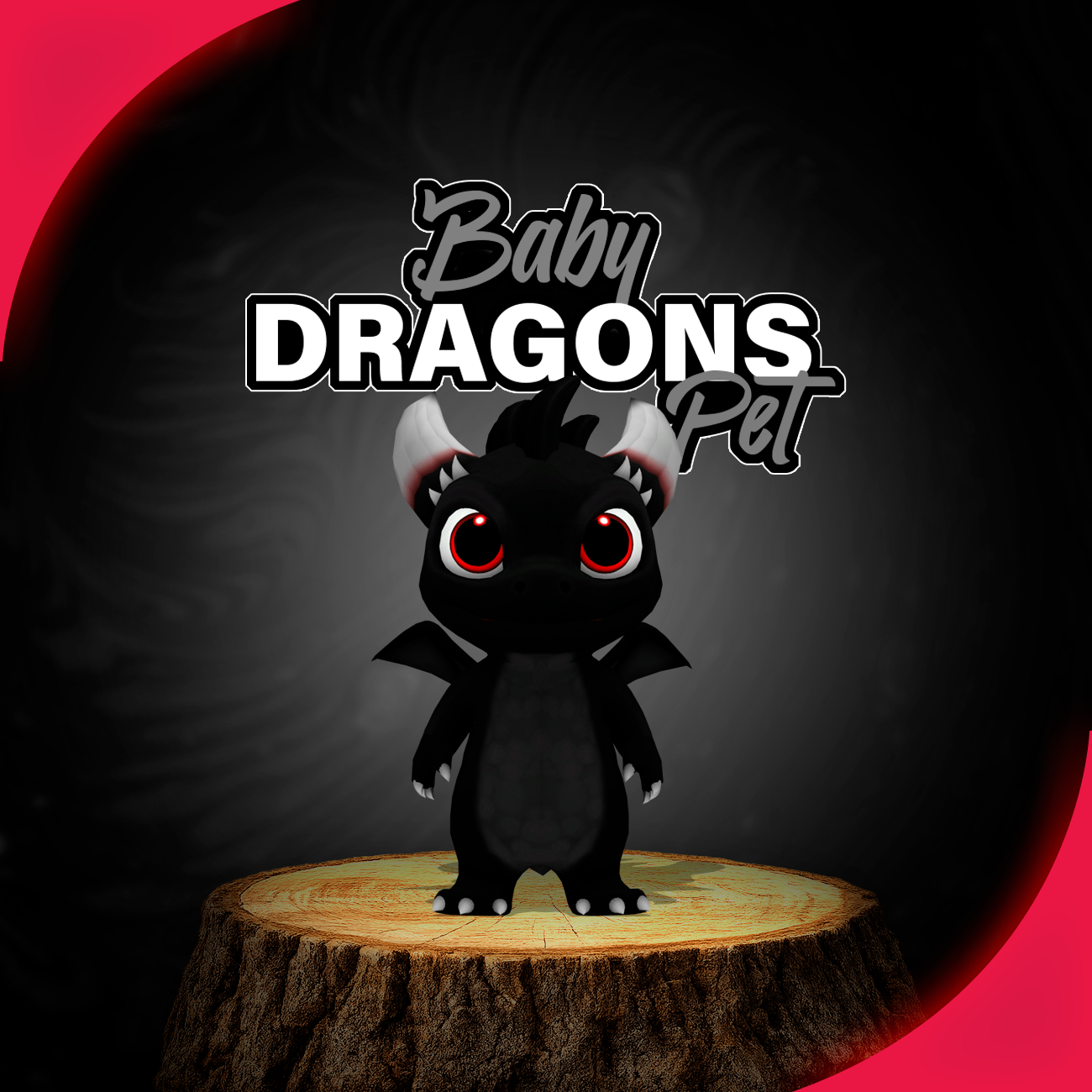 Baby Dragon Preto